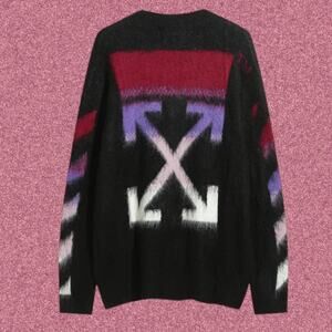 Off-White Black Men's Sweater